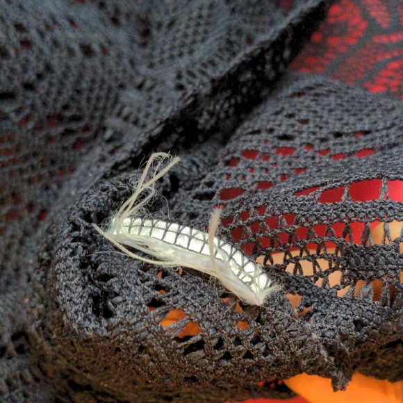 Banana Republic lace short sleeve top size M Tall - Picture 6 of 8